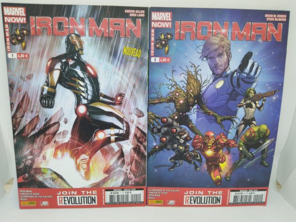 Comics Marvel Now - Iron Man N°1 et 2