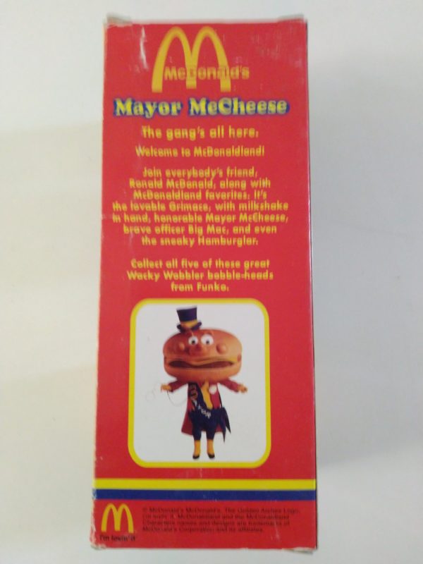 Figurine Mayor McCheese - Wacky Wobbler - Funko - Mcdonald's - Bobble Head