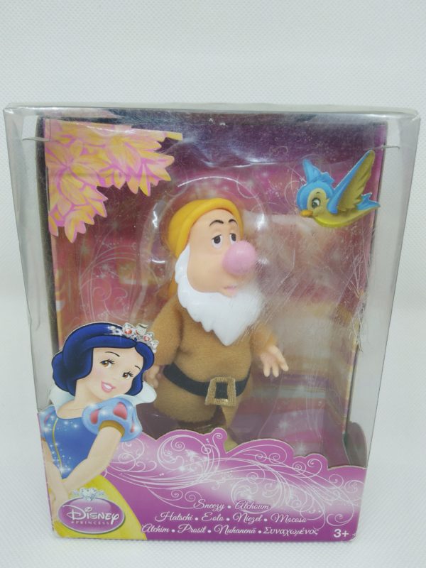 Figurine Disney princess - Blanche neige et les 7 nains - Atchoum