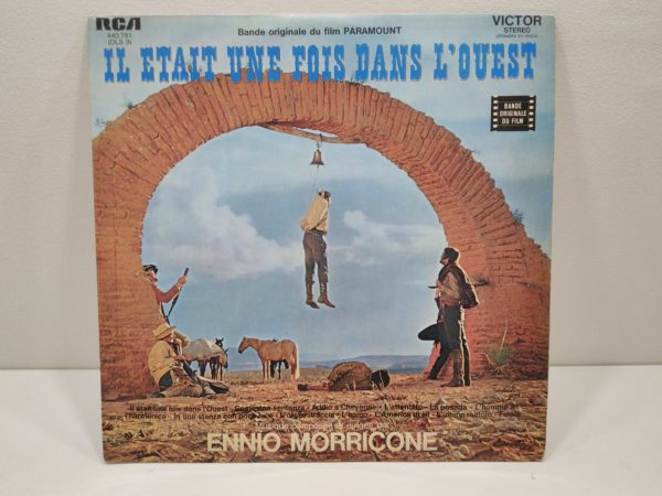 Disque Vinyle - 33 tours - Ennio Morricone - Il était une fois dans l'ouest