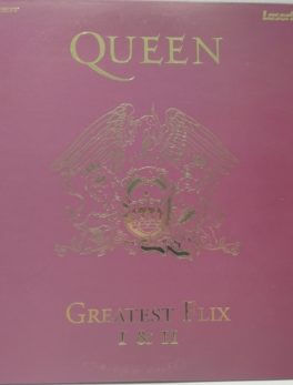 Laserdisc - QUEEN - Greatest Flix 1 et 2