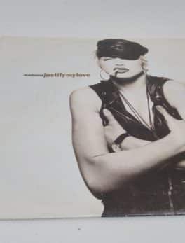 Disque Vinyle - 45 tours - Madonna - Justify my love