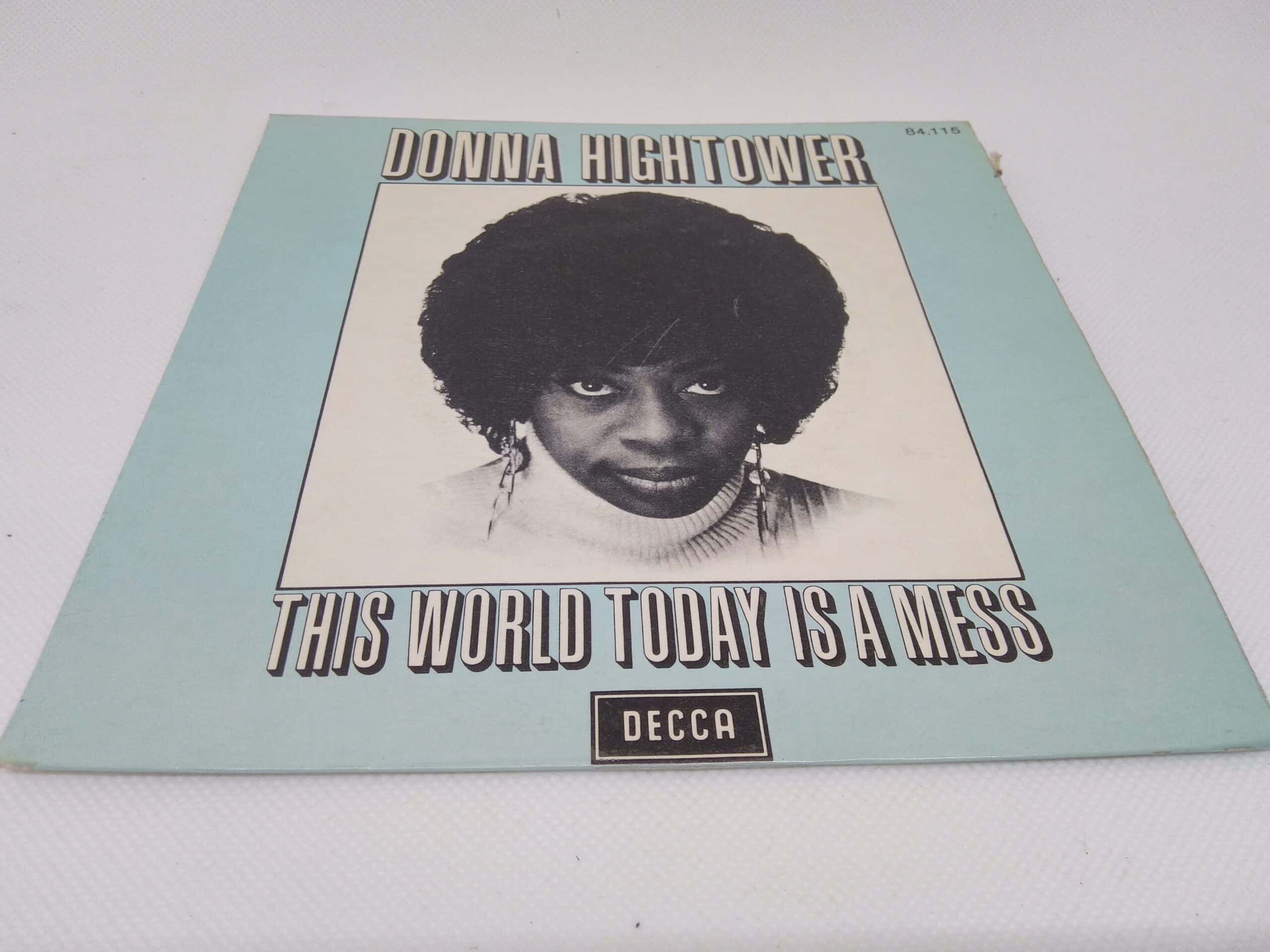 Disque Vinyle - 45 Tours - Donna Hightower