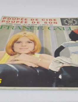 Disque Vinyle - 45 tours - France Gall - Poupée de cire poupée de son