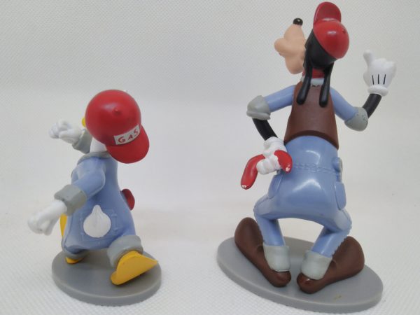 Figurine vintage Donald duck et Dingo - Disney - Made in Vietnam