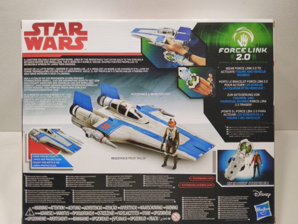 Resistance A-Wing Fighter - Pilot Tallie - Disney - Hasbro