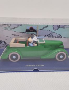 Voiture miniature TINTIN "L'oreille cassée"- 1/43 ème