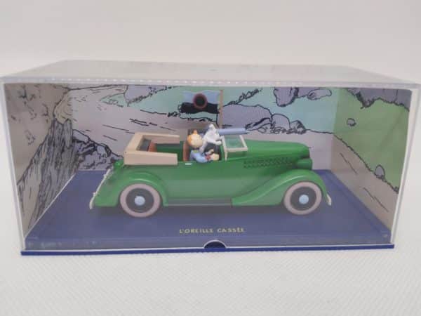 Voiture miniature TINTIN "L'oreille cassée"- 1/43 ème