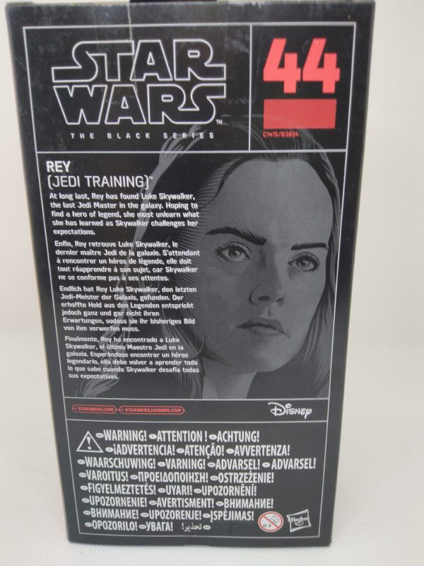 Figurine Star Wars rebelles - Black series - Rey (jedi training) N°44 - Hasbro
