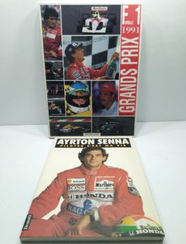 2 livres Ayrton SENNA et Grand Prix F1 de 1991