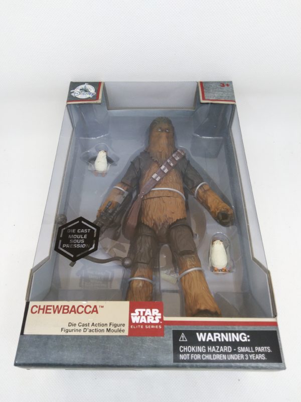 Figurine Star Wars - Elite series - Chewbacca et porg