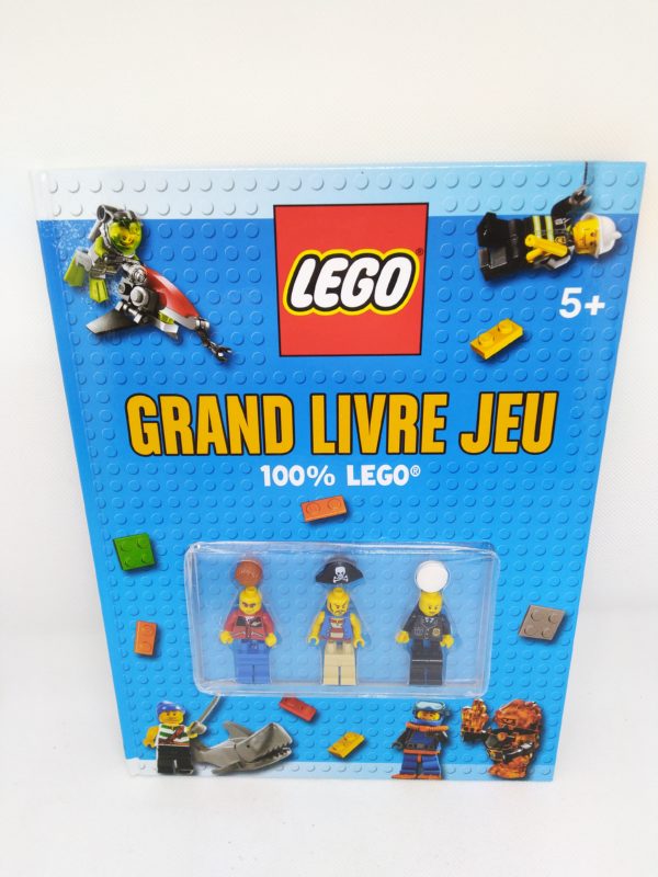 Livre Lego - Grand livre jeu - 100% lego