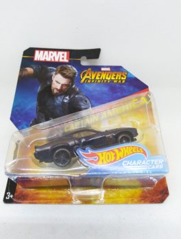 Voiture Hot Wheels - Personnage Marvel Avenger Infinities War - Captain América