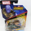 Voiture Hot Wheels - Personnage Marvel Avenger Infinities War - Thanos