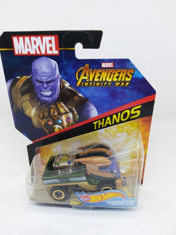 Voiture Hot Wheels - Personnage Marvel Avenger Infinities War - Thanos