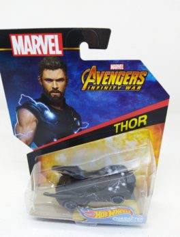 Voiture Hot Wheels - Personnage Marvel Avenger Infinities War - Thor