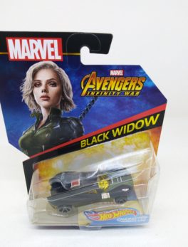 Voiture Hot Wheels - Personnage Marvel Avenger Infinities War - Black Widow