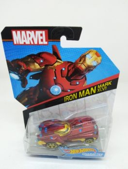 Voiture Hot Wheels - Personnage Marvel - Iro Man "XLVI"