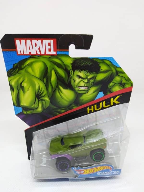 Voiture Hot Wheels - Personnage Marvel - Hulk