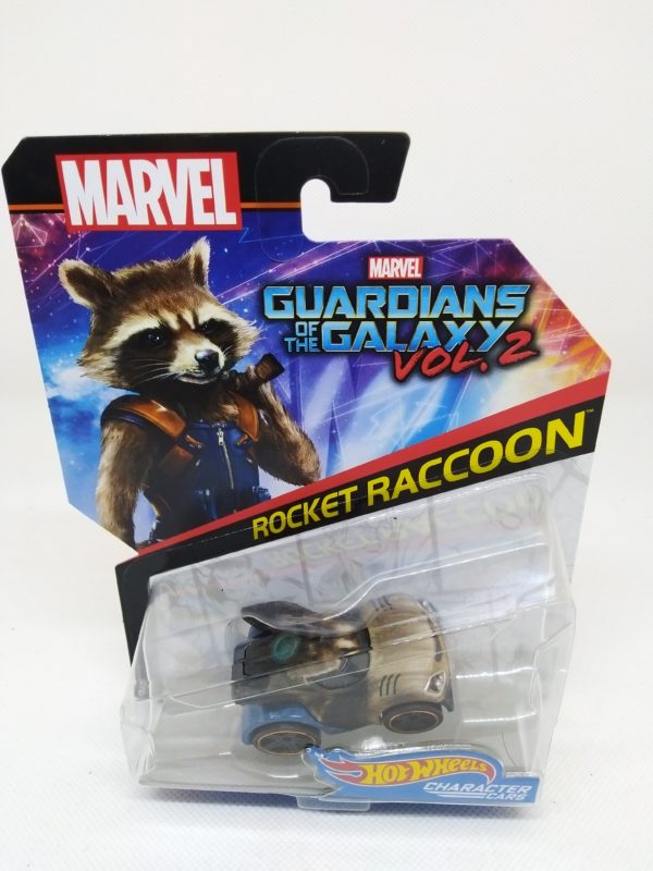 Voiture Hot Wheels - Personnage Les guardians de la galaxy vol.2 - Rocket Raccoon