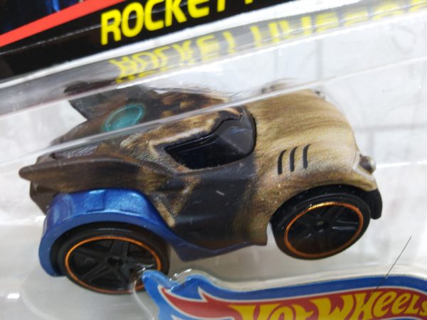 Voiture Hot Wheels - Personnage Les guardians de la galaxy vol.2 - Rocket Raccoon