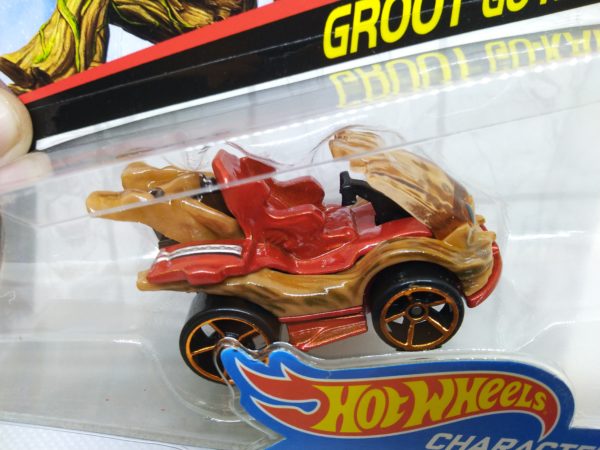 Voiture Hot Wheels - Personnage Les guardians de la galaxy vol.2 - Groot