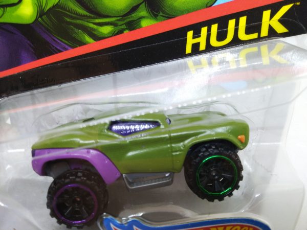 Voiture Hot Wheels - Personnage Marvel - Hulk