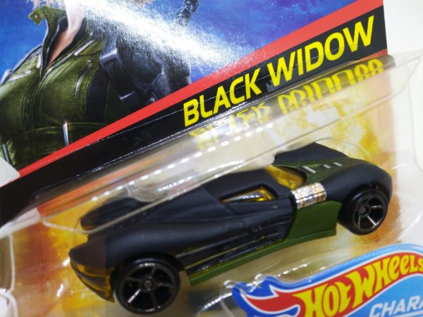 Voiture Hot Wheels - Personnage Marvel Avenger Infinities War - Black Widow