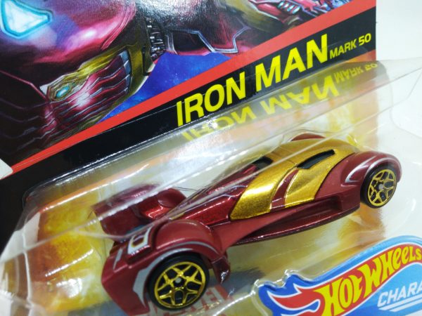 Voiture Hot Wheels - Personnage Marvel Avenger Infinities War - Iron Man "50"