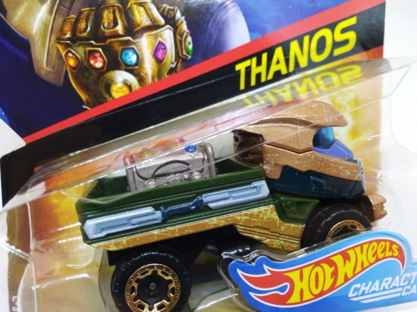 Voiture Hot Wheels - Personnage Marvel Avenger Infinities War - Thanos