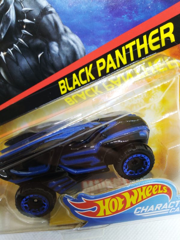 Voiture Hot Wheels - Personnage Marvel Avenger Infinities War - Black Panthers