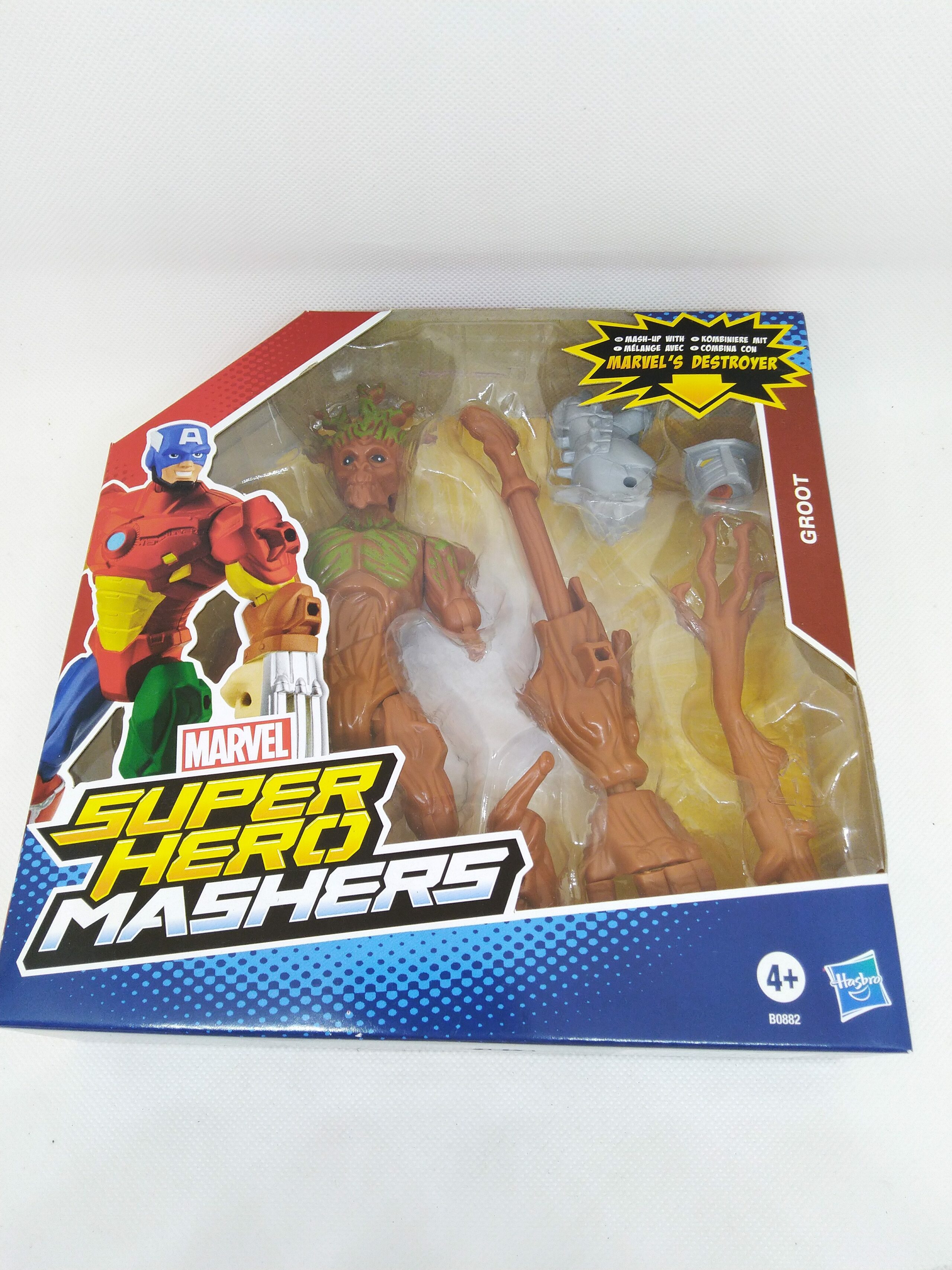 Figurine Hasbro Super Héros Marvel Mashers - Groot