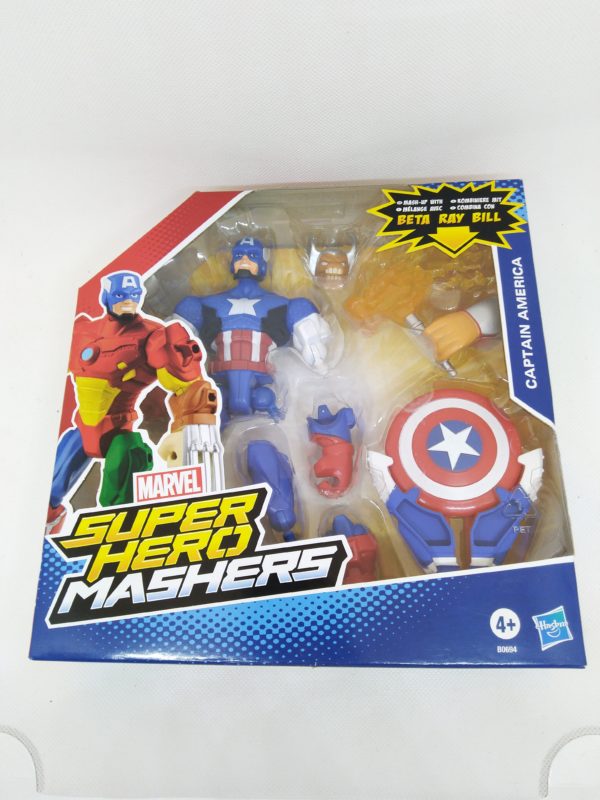 Figurine Hasbro Super Heros Marvel Mashers - Captain América