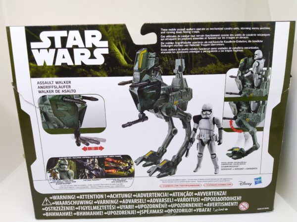 Figurine Assault Walker - Sergent Stormtrooper - Star Wars - Hasbro