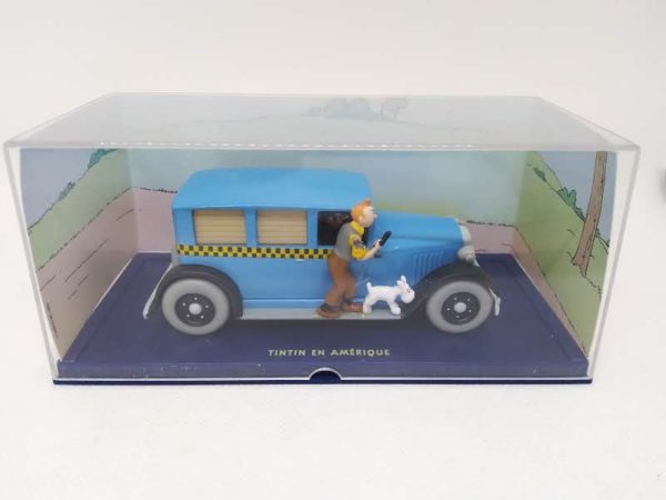 Voiture miniature TINTIN "Tintin en Amérique"- 1/43 ème