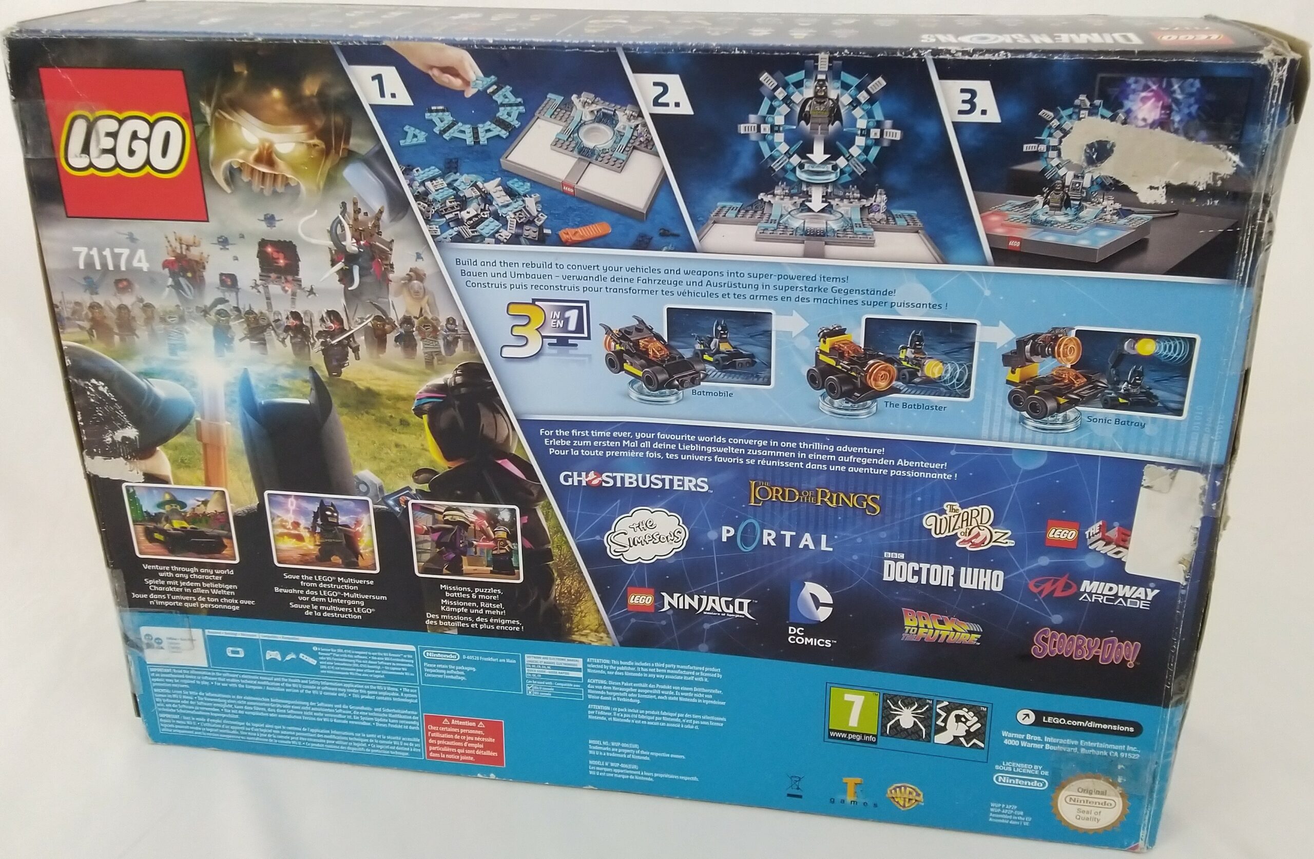 LEGO Dimensions, Jeux Wii U, Jeux