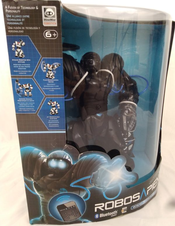 Robotsapien - bluetooth - wowwee - RS Blue - Black édition