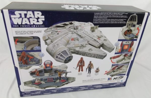 Star Wars The Force Awakens Battle Action Millennium Falcon - HASBRO