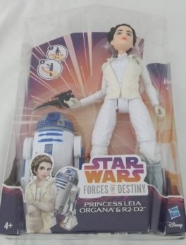 Figurine Star Wars - Princess Leia ORGANA et R2D2