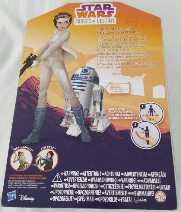 Figurine Star Wars - Princess Leia ORGANA et R2D2