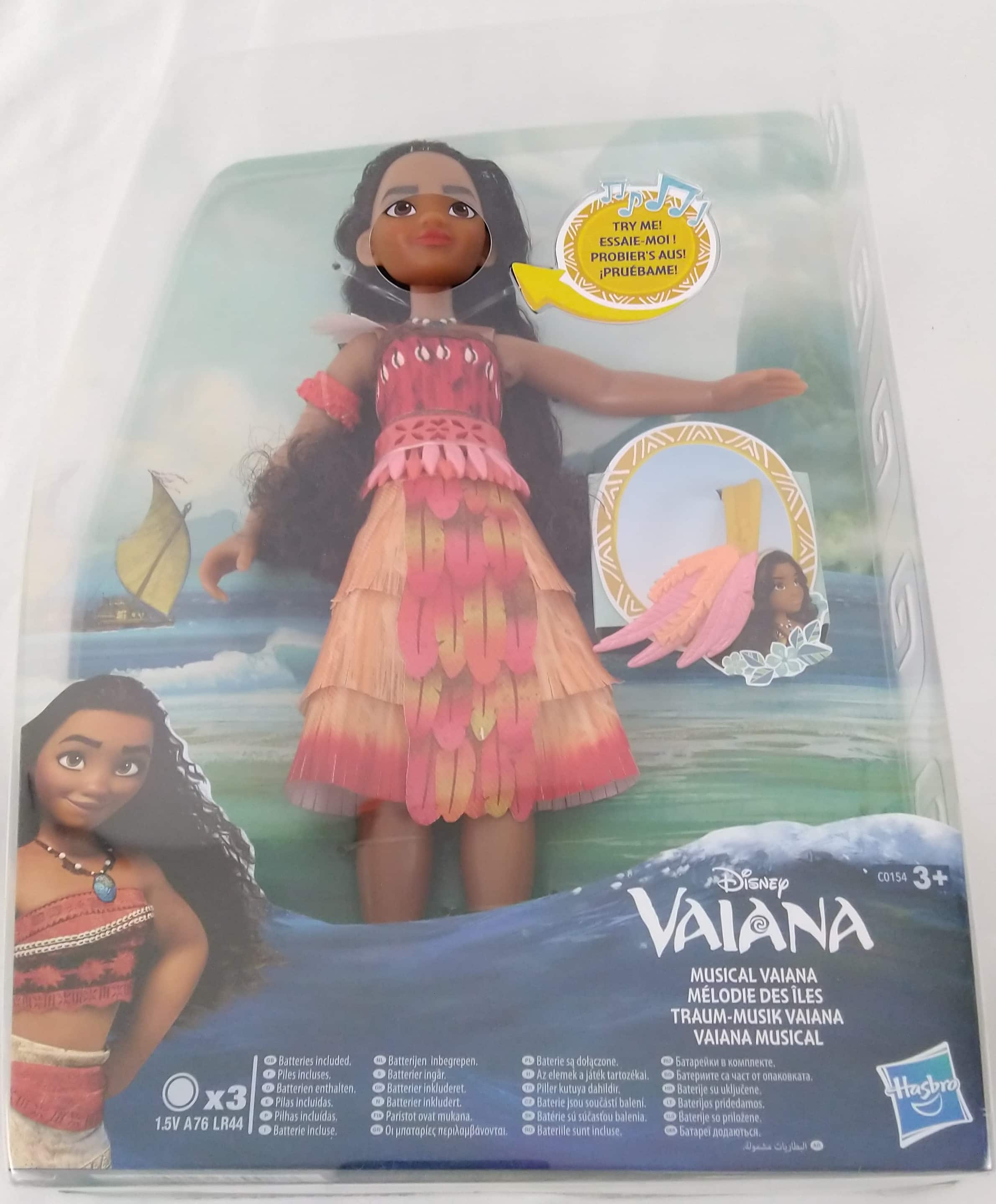 Poupée Vaiana Mélodie des îles Hasbro en multicolore