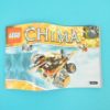 LEGO CHIMA - N°70222 - Le bulldozer panthère