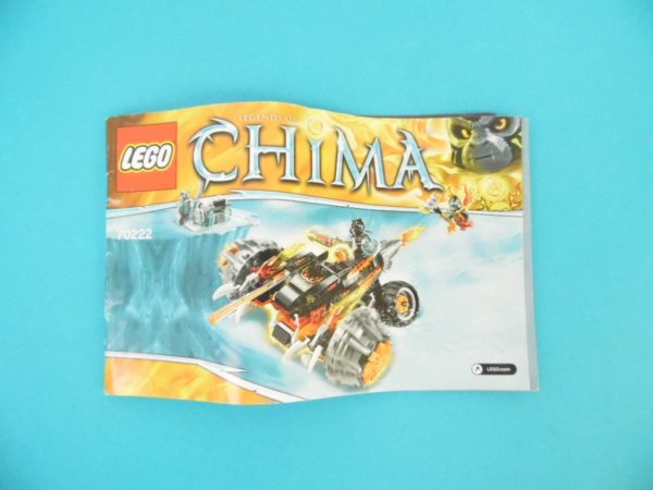 LEGO CHIMA - N°70222 - Le bulldozer panthère