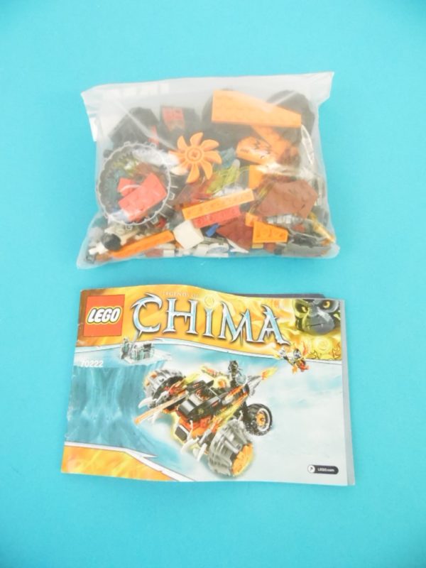 LEGO CHIMA - N°70222 - Le bulldozer panthère