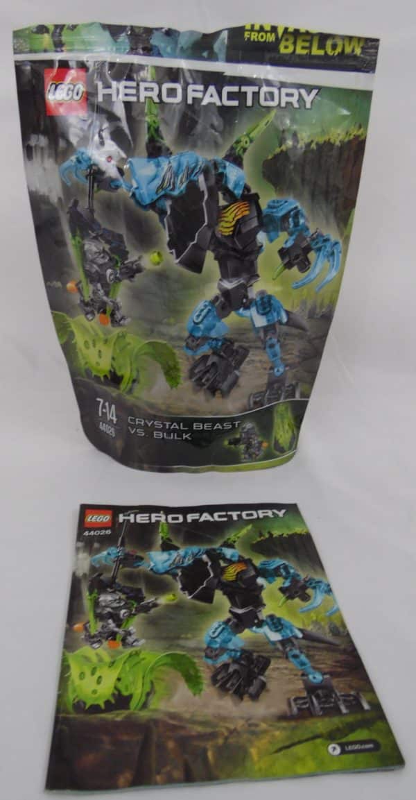 LEGO Hero Factory - N° 44026 - Crystal Beast vs Bulk