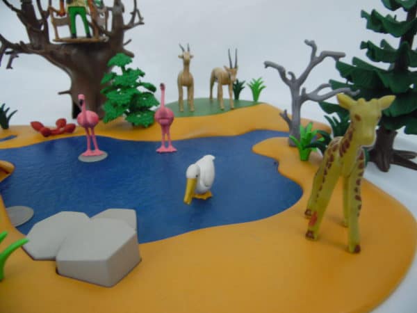 Playmobil 4827 - Poste d'observation et animaux de la savane