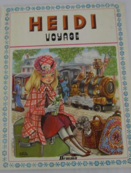 Livre Heidi - Voyage - 1977