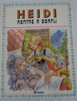 Livre Heidi - Rentre à Dorfli - 1979