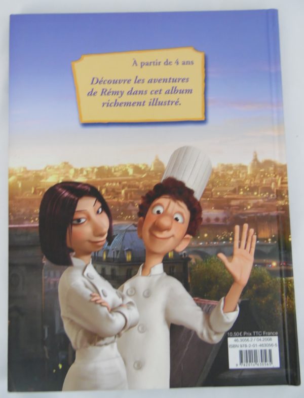 Livre Disney - Ratatouille - Hachette - 2008