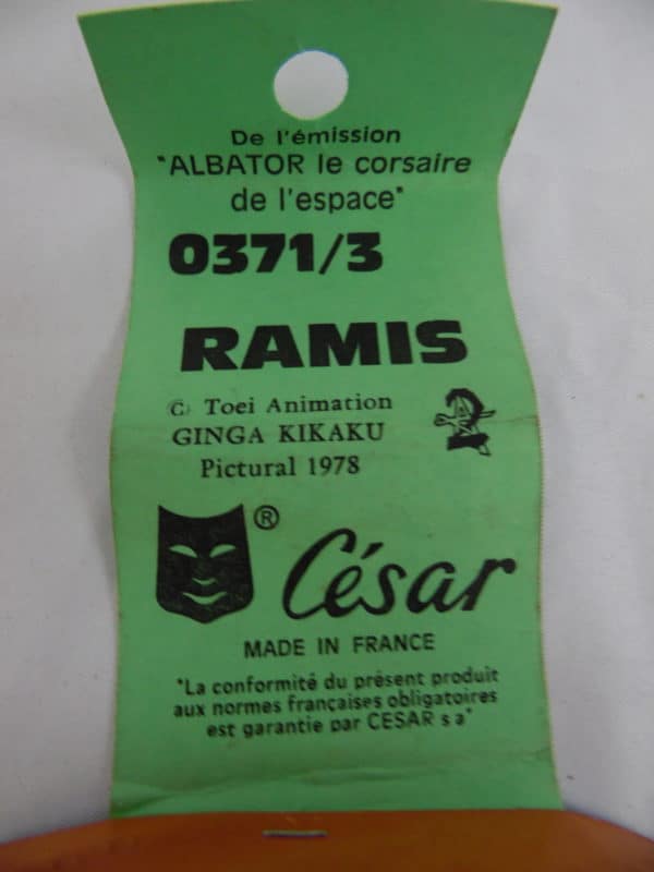 Masque césar - 1978 - Ramis - Albator le corsaire de l'espace - Namco - 0371/3